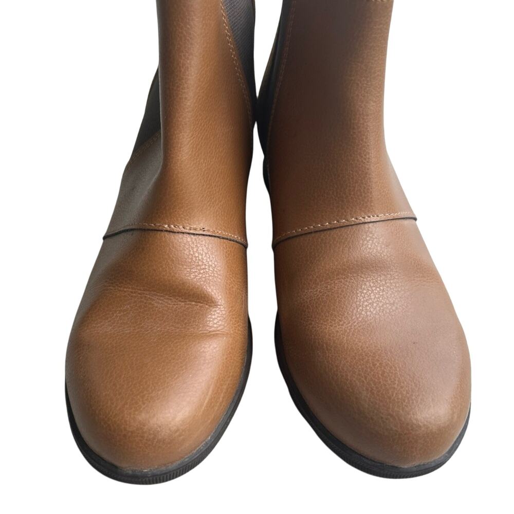Sorel Joan of Arctic Wedge II Leather Chelsea Wedge Boots Women